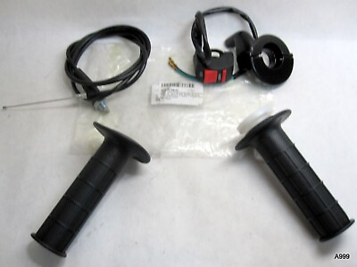 #ad Twist Throttle Handle Grip Cable Kit For Dirt Bike Quad 47cc 49cc 7 8quot; 22mm $15.50