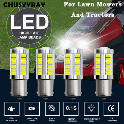 #ad 4 extreme Lumens LED 1156 Headlight Bulb for Ford LGT Case Ingersoll John Deere $13.99