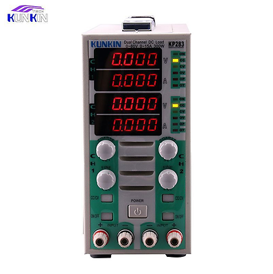 #ad 80V 30A 300W Dual channel Adjustable LCD DC Electronic load instrument KP283 A $288.00