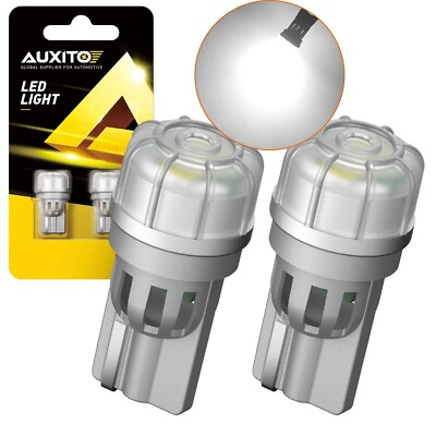 #ad AUXITO License LED Plate Bulb Light Super 6000K Bright White 168 2825 T10 194 $9.49