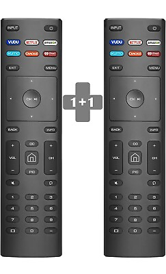 #ad 【2 Pack】 New Universal Remote for All Vizio TVs $11.80