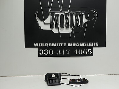#ad 97 02 Jeep Wrangler TJ Dash Cigarette Lighter Power Outlet 12V w CC 3U $36.90