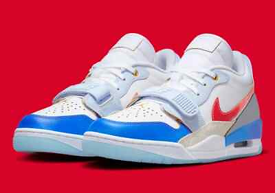 #ad Nike Air Jordan Legacy 312 Low White Game Royal Red FN8902 161 Mens New $109.99