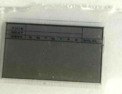 #ad Vintage LCD Screen Casio QW 563 For CASIO DBC 60 . Nos $28.00