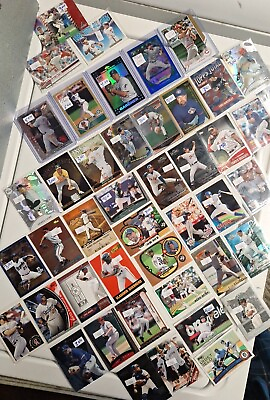 #ad 1994 2017 Baseball Card Lot Of 45. $110 Value. Refractors Serial Number $29.99