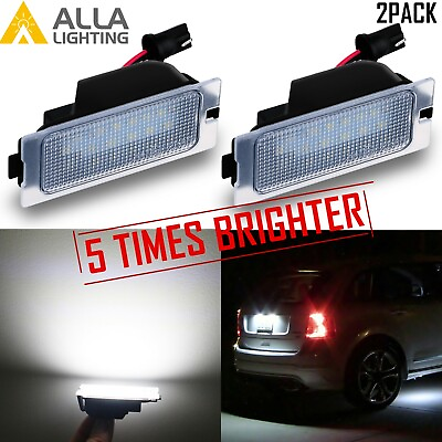 #ad 2X Xenon White LED License Plate Tag Lamp Assembly Replacement for Escape SUVs $19.99