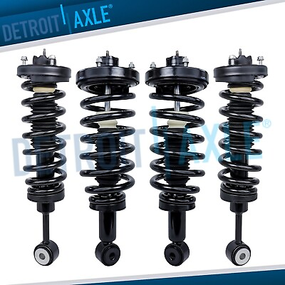 #ad Front Rear Struts w Coil Spring for 2003 2006 Ford Expedition Lincoln Navigator $294.60