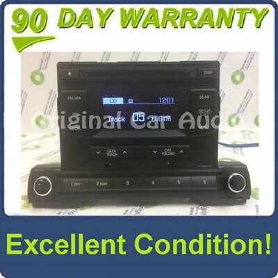 #ad 2016 2018 Hyundai Elantra OEM AM FM XM SAT CD Player Radio Receiver $155.00
