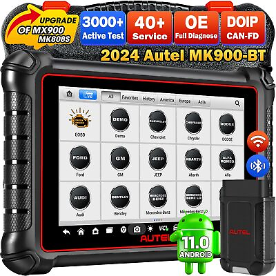 #ad Autel MaxiCOM MK900BT PRO Full System Bidirectional OBD2 Scanner Tool AUTOVIN $631.00