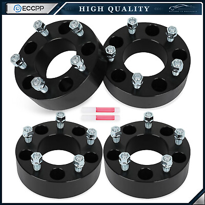 #ad ECCPP 4Pcs 2quot; 5x135 Wheel Spacers 14x2 For 2000 2003 Ford F150 Expedition 2001 $98.59