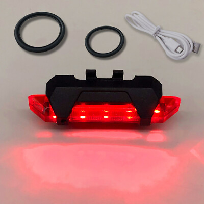 #ad Running Light USB Charging LED Warning Light For Outdoor Activities Hiking $7.66