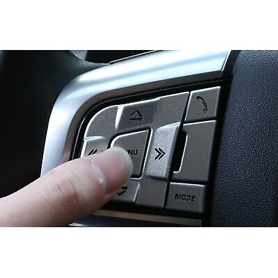 #ad ・10pcs Steering Wheel Button Trim Cover Decor For Rover Discovery Sport 2015 201 $21.94