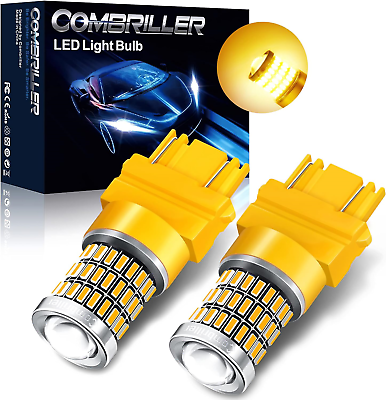 #ad Combriller 3157 LED Bulb Amber Yellow 3056 3156 3057 4157 Led Bulb LED Replacem $16.55