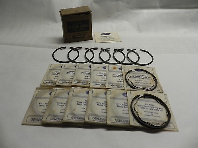 #ad NOS FULL SET FORD PISTON RINGS 1GA 6149 A2 STD 3.3quot; BORE 6 CYL 3 RING quot;Gquot; ENGINE $19.98