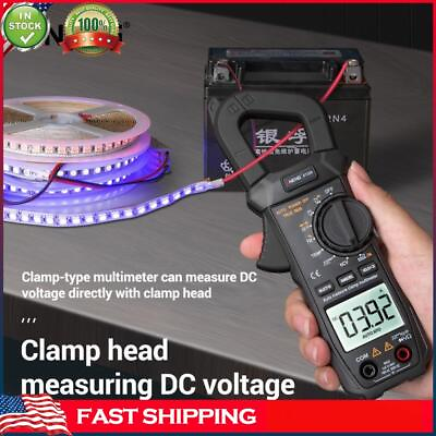 #ad ANENG ST209 LCD Clamp Meter 6000 Counts AC DC Ammeter Voltmeter Backlit Tester $34.49
