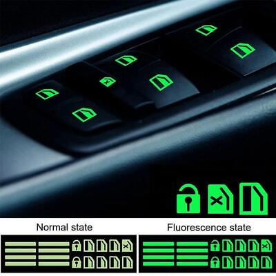 #ad Car Sticker Car Door Window Switch Luminous Sticker Night Safety Accessories US $2222.74