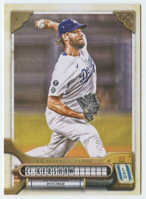 #ad 2022 TOPPS GYPSY QUEEN #138 CLAYTON KERSHAW LOS ANGELES DODGERS BASEBALL $0.99