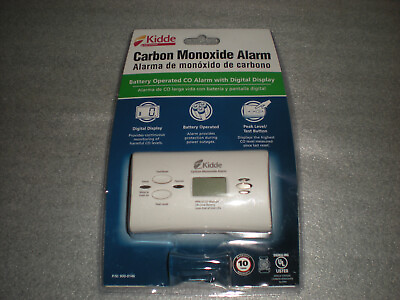 #ad #ad New NO BATTERY Kidde Carbon Monoxide Alarm W Display KN COPP B LPM 900 0146 $17.89