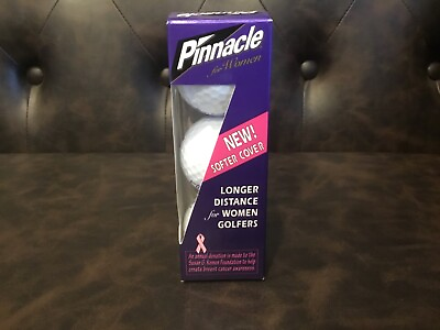 #ad PINNACLE FOR WOMEN LONG DISTANCE FOR WOMEN GOLFERS PINK BREAST CANCER LOGO $12.00