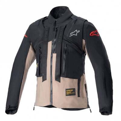 #ad Alpinestars Enduro Jacket Techdura Black Falcon Brown GBP 284.99