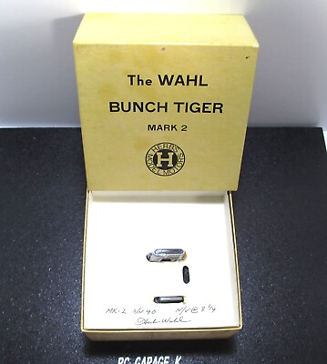 #ad The WAHL BUNCH TIGER MARK2 Vintage Ignition Engine for Model Airplanes Rare f s $449.99