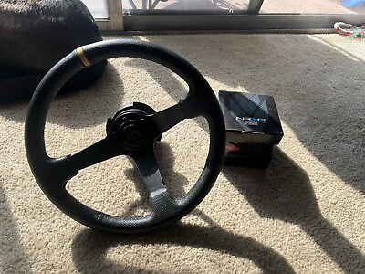 #ad GKtech Deep Dish Steering Wheel NRG Hub NRG Quick Release Kit For FRS GT86 BRZ $350.00