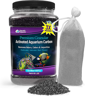 #ad Premium Activated Carbon Aquarium Carbon for Fish Tank Filter Aquarium Filte $46.99