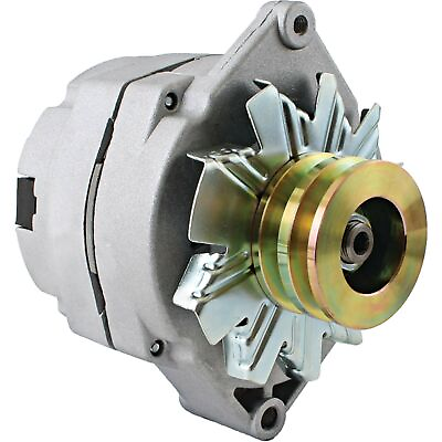 New Alternator For Tractor amp; Chevy 10SI 1 Wire One Wire with 2 Groove Pulley $88.04