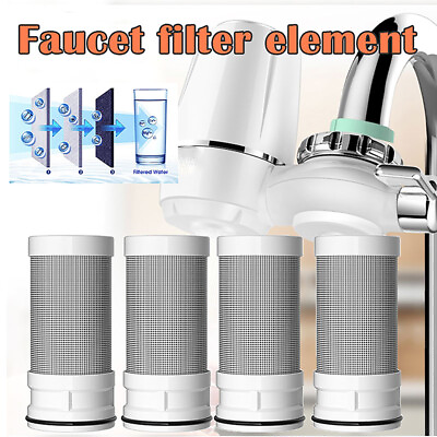 #ad Tap Water Purifier Filter Element Anti scaling Carbon Kitchen Fast Filtration $7.99