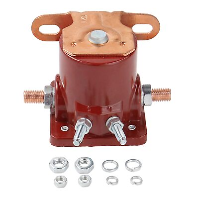#ad New 12V Heavy Duty Solenoid Relay Red Fits Ford Starter Car Truck SW3 SNL135 $10.89