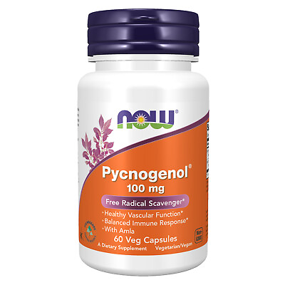 #ad #ad NOW FOODS Pycnogenol 100 mg 60 Veg Capsules $44.94