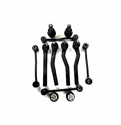 #ad 12 Pc Suspension Kit for Jeep Grand Cherokee 1999 2004 Tie Rod Ends Sway Bar $82.77