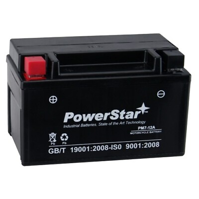 #ad PowerStar YTX7A BS Replacement Battery for 2009 Tao Tao 50CC Scooter $29.88