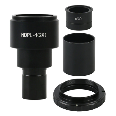 #ad DSLR SLR 2X Camera Lens ADAPTER C Mount Nikon Canon EOS for Microscope $92.14
