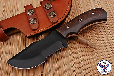 TRACKER 1095 CARBON STEEL TRACKER HUNTING KNIFE WITH MICARTA HANDLE ZS 84 $32.55