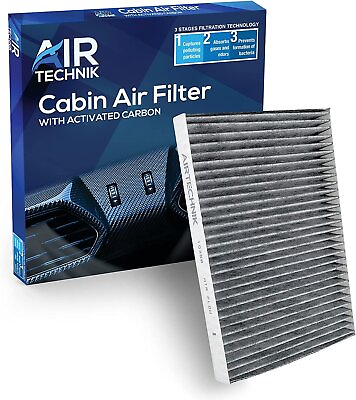 #ad AirTechnik CF10368 Cabin Air Filter w Activated Carbon For select Audi... $12.97