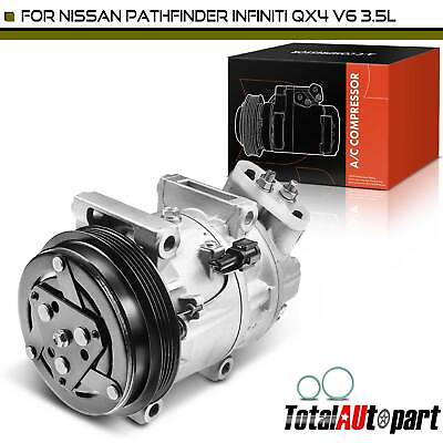 #ad 1x AC Compressor w Clutch for Nissan Pathfinder 02 04 LE SE Infiniti QX4 01 03 $126.03