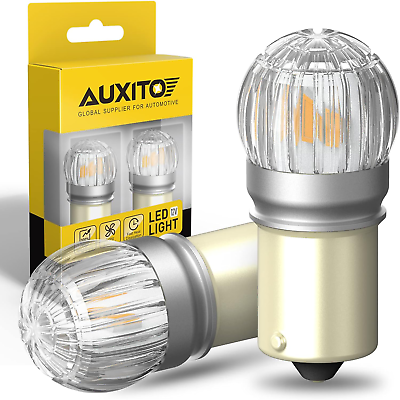 #ad 1156 LED Bulbs Amber Turn Signal Light Super Bright 300% Brighter than Haloge $34.52