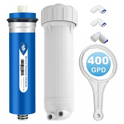 #ad 400 GPD RO Membrane Reverse Osmosis System Water Filter Replacement Housing Kit $49.49