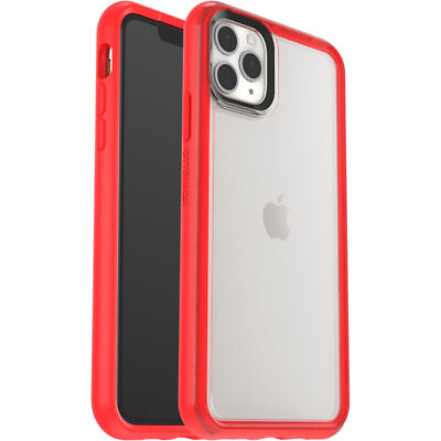 #ad OtterBox Clear Protective Case for iPhone 11 PRO MAX ONLY Red $9.99