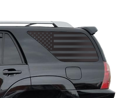 #ad USA Flag Decals fits Side window 2002 2009 Toyota 4Runner TRD Pro 6 stripe FR5 $41.79