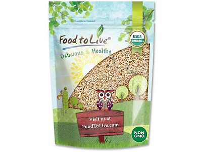 #ad Organic Rye Berries – Whole Wheat Grain Non GMO Kosher Raw – by Food to Live $14.99