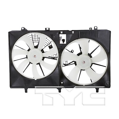#ad Dual Radiator and Condenser Fan Assembly TYC For 2011 2016 Toyota Sienna 2012 $243.45