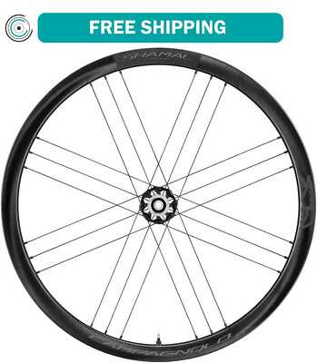 Campagnolo SHAMAL Carbon 700c Front Wheel 12x100mm 24H Center Lock 2 Way Fit $699.17