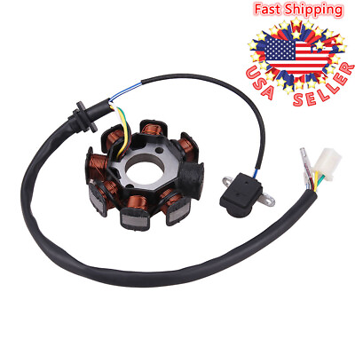 #ad GY6 150cc 8 Pole Coil Magneto Generator Stator Scooter Charging System TAOTAO $19.95