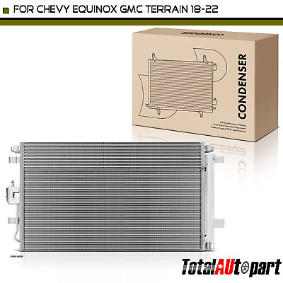 #ad 1x AC Condenser w Receiver Drier w Bracket for Chevrolet Equinox GMC Terrain $65.99