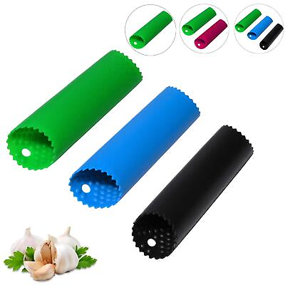 #ad Garlic Peeler Skin Remover Roller KeeperEasy Quick to Peeled Garlic Cloves w... $14.58