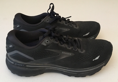 #ad Brooks Ghost 15 Women Running Athletic Training Black Shoes Sz 9.5 Narrow 2A $32.97