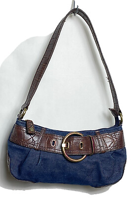 #ad denim women handbag 11”x6” $18.65