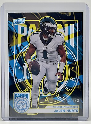 #ad 2023 Panini National Case Breaker Pack JALEN HURTS 199 Eagles Star #5 $20.00